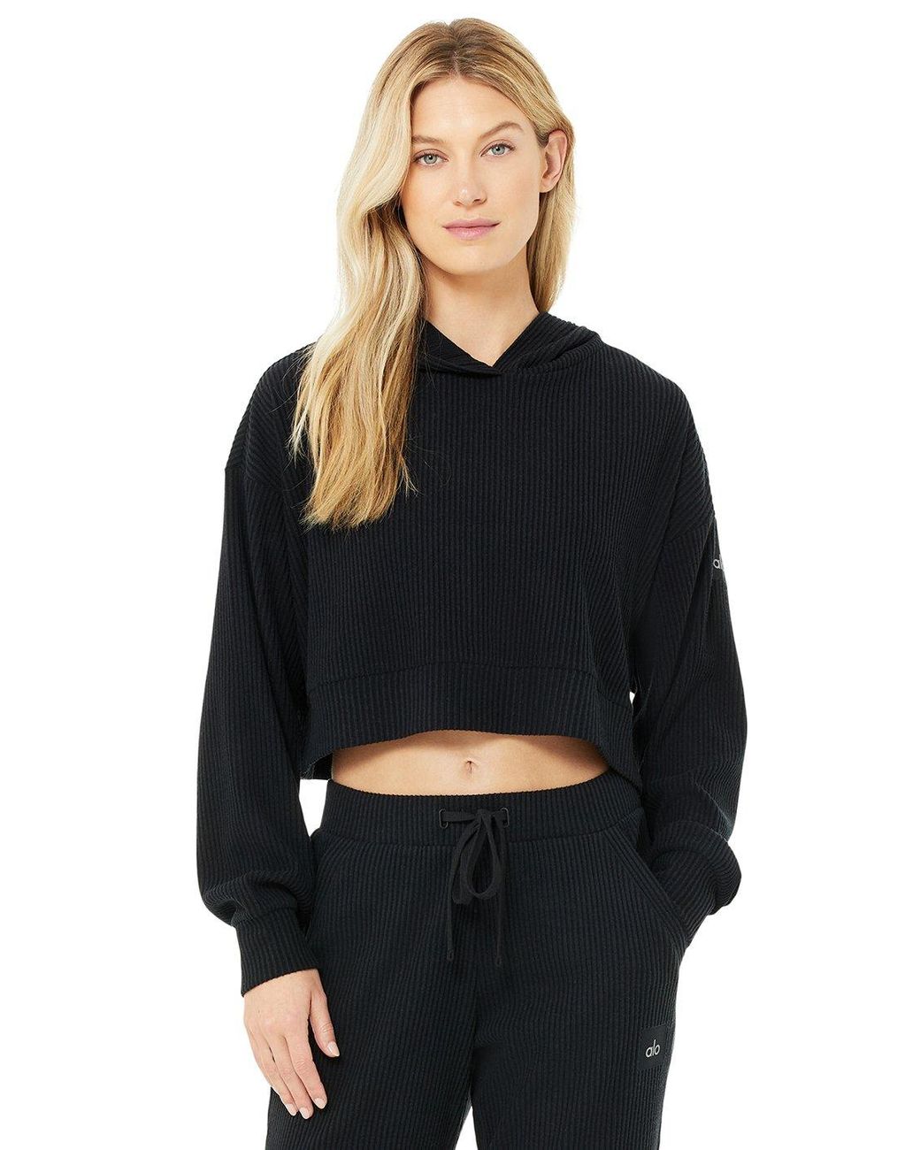 Alo Yoga Muse Hoodie in Black - Save 1% - Lyst