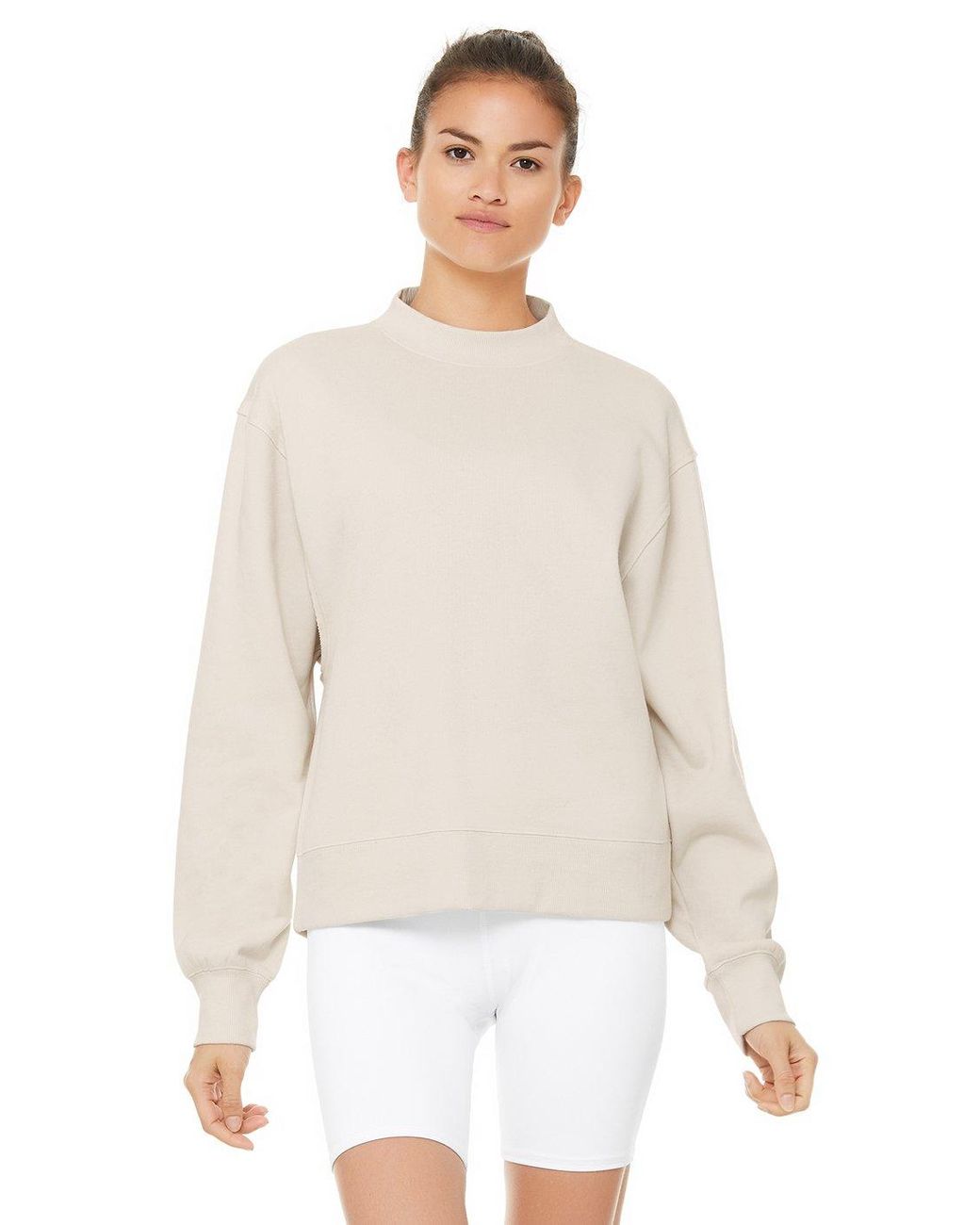 alo yoga bone sweatshirt