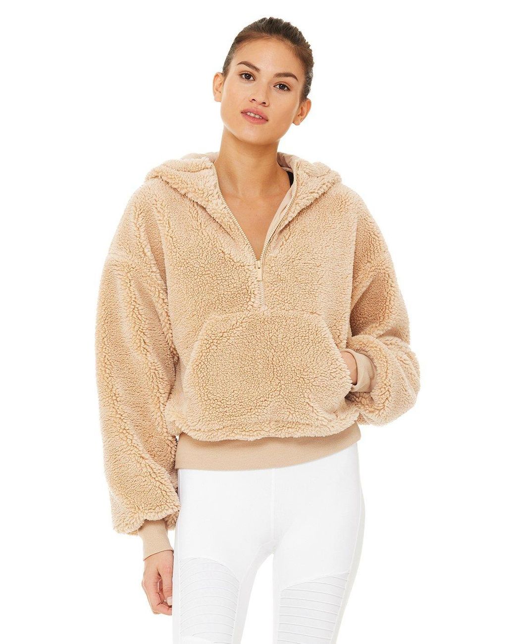 streetside half zip hoodie alo