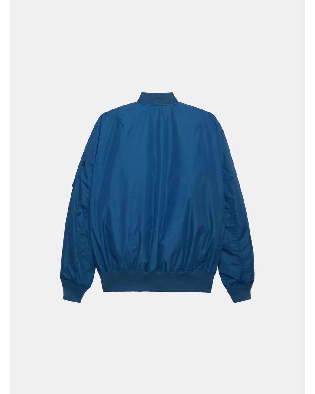 Alpha Industries Blue L-2b Oversized Flight Jacket