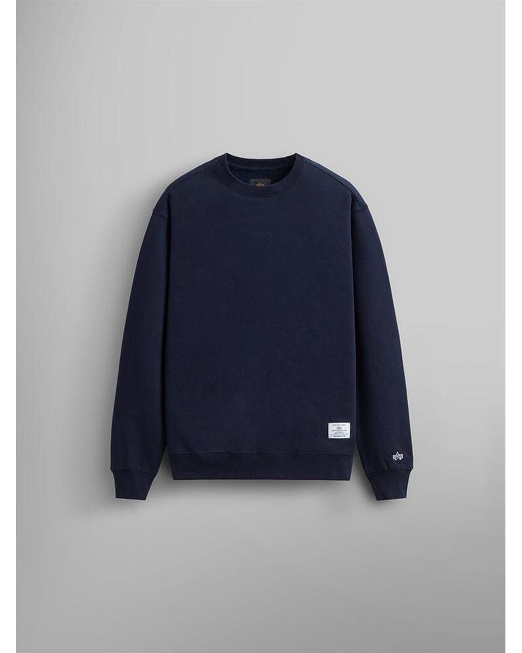 Alpha Industries Blue Essential Crewneck