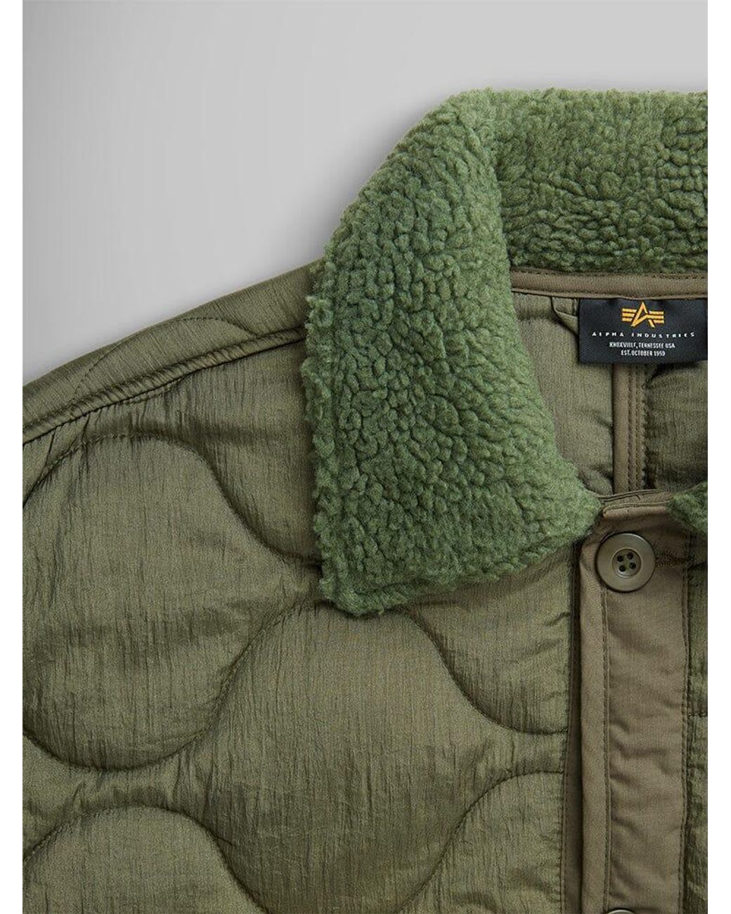 Alpha Industries Green Liner Jacket Womens