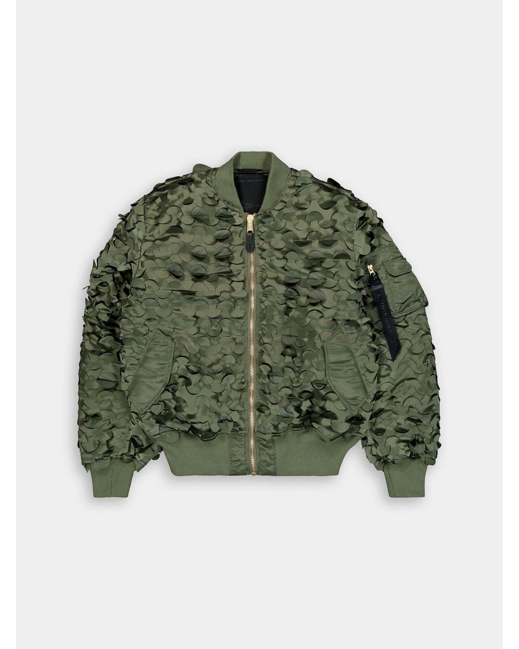 Alpha Industries Green Ma-1 Ulcans Flight Jacket