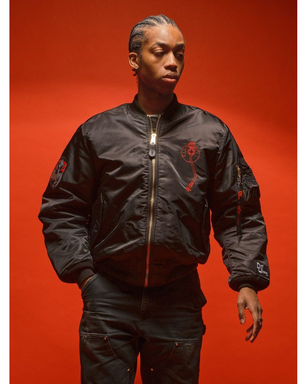 ハイスノ　defjam MA-1 The Alpha Industries x Def Jam MA-1 Bomber Jacket is making its