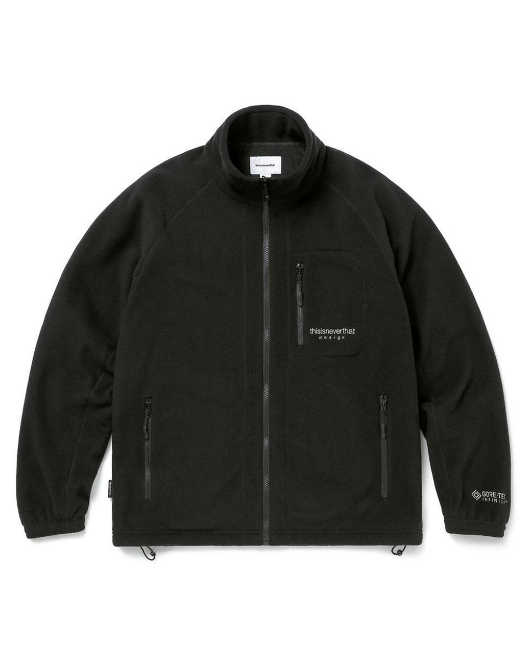 Thisisneverthat Gore-tex Infinium Fleece Jacket in Black for Men - Lyst