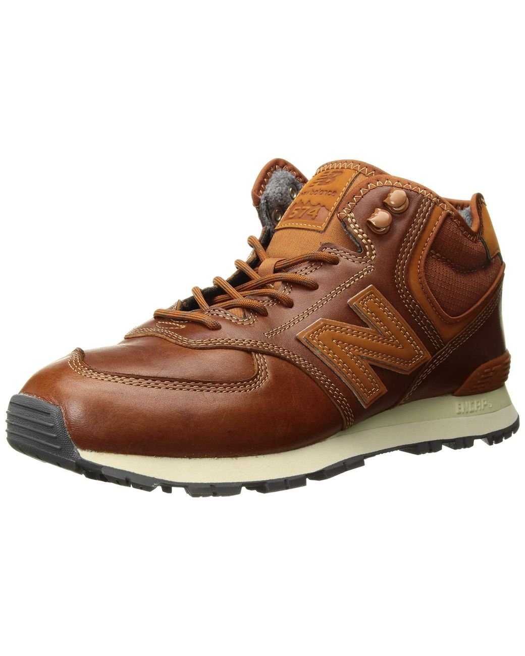 lengua Mediador refrigerador New Balance Iconic 574 Sneaker in Brown for Men | Lyst