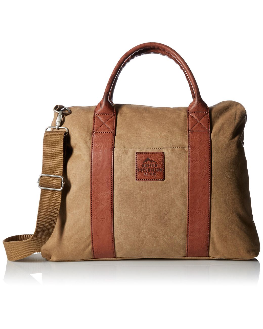 buxton leather laptop bag
