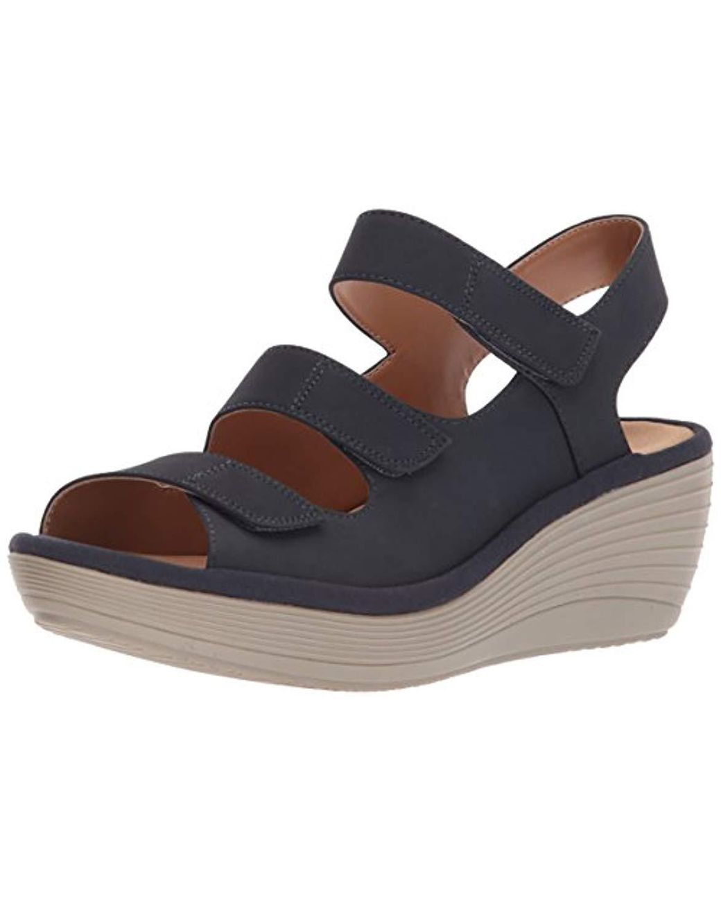 clarks reedly juno wedge sandals