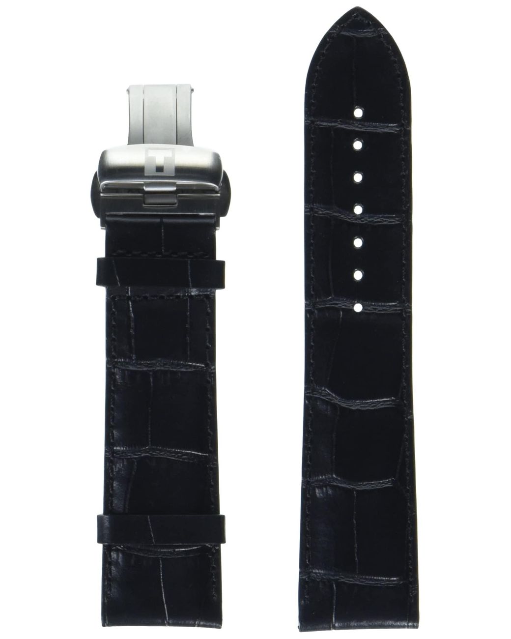 Tissot Unisex-adult Leather Watch Strap Brown T600045399 | Lyst