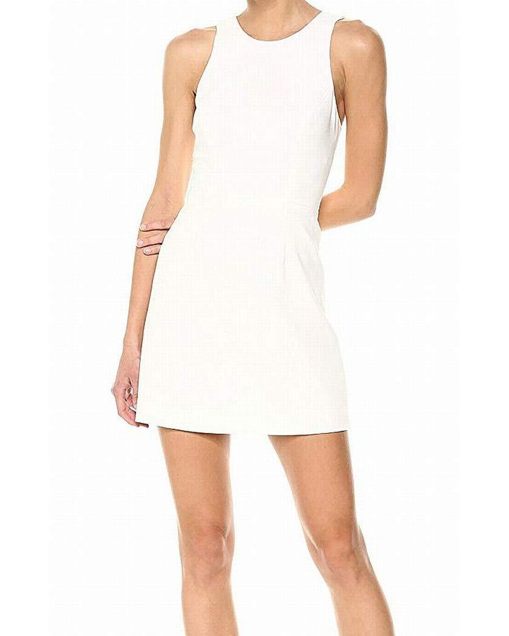 french connection white whisper dress