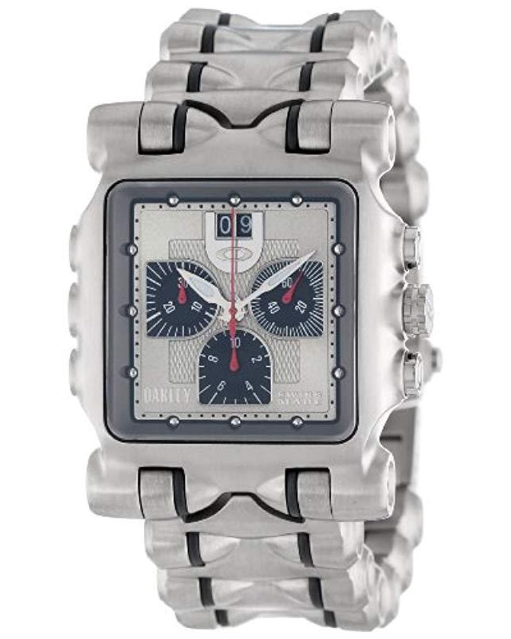 Oakley 10-194 Minute Machine Titanium Bracelet Edition Titanium Chronograph  Watch in Metallic for Men | Lyst