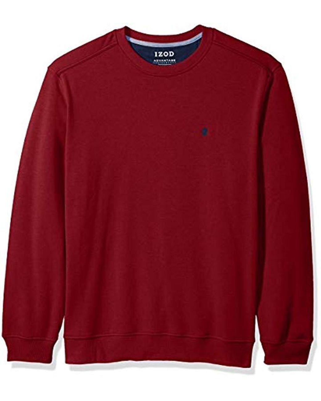 NEW Mens IZOD Fine Gauge Fancy Varsity Striped Crewneck Sweater MSRP $60