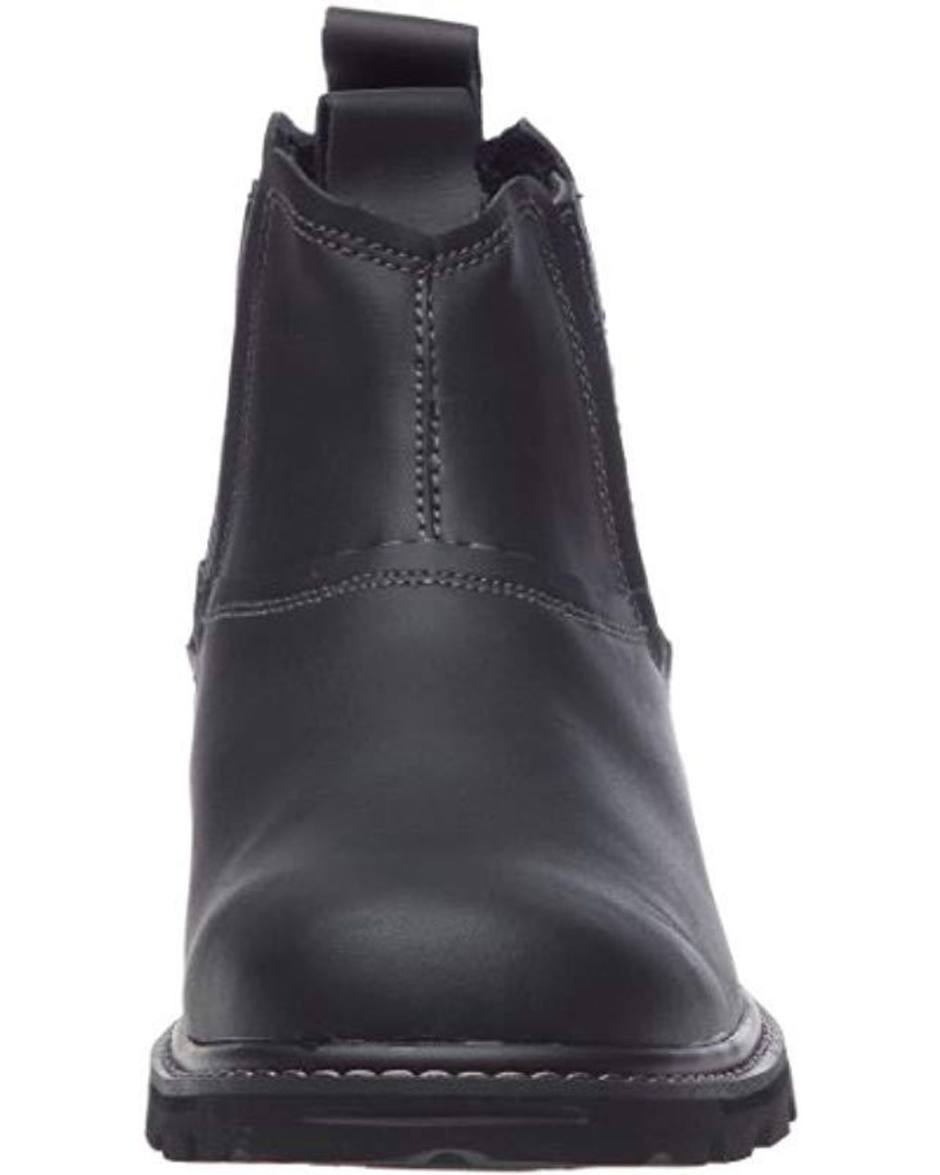 skechers blaine orsen boots black