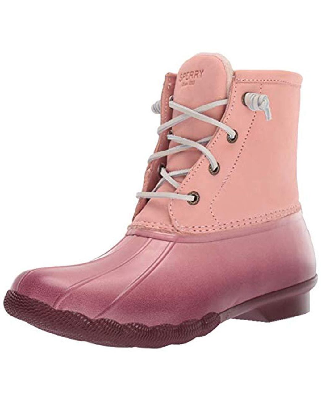 Sperry Top Sider Women s Saltwater Ombre Duck Winter Booties in