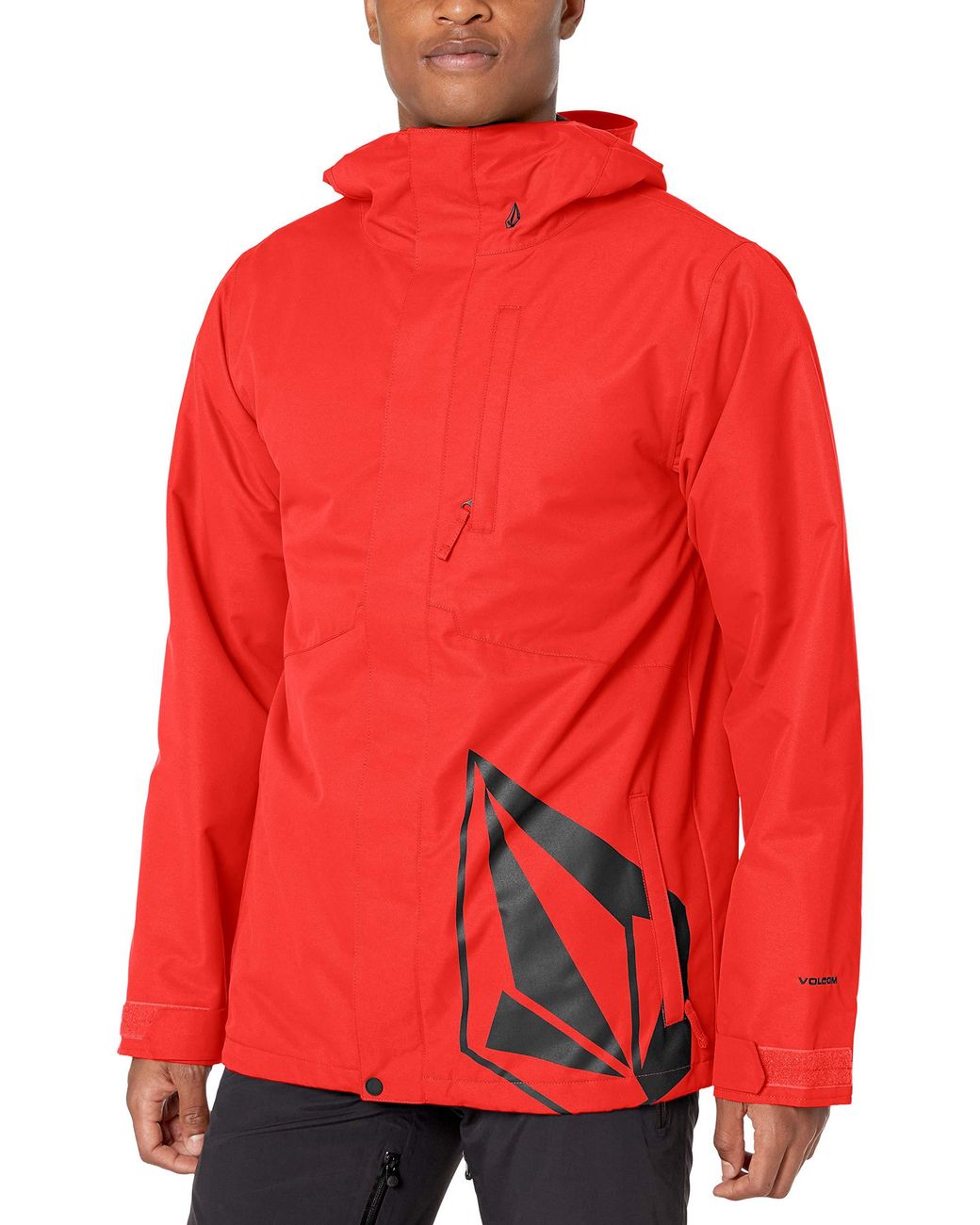 Suede Mens 17fourty Insulated Snowboard Jacket in Red for Men Lyst