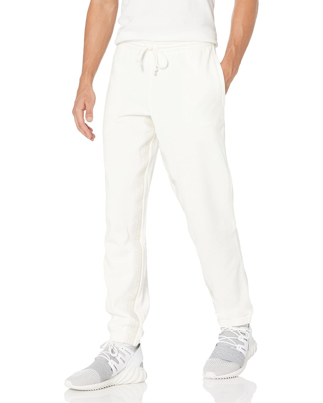 adidas Originals R.y.v. Cuffed Sweatpants in White for Men Lyst