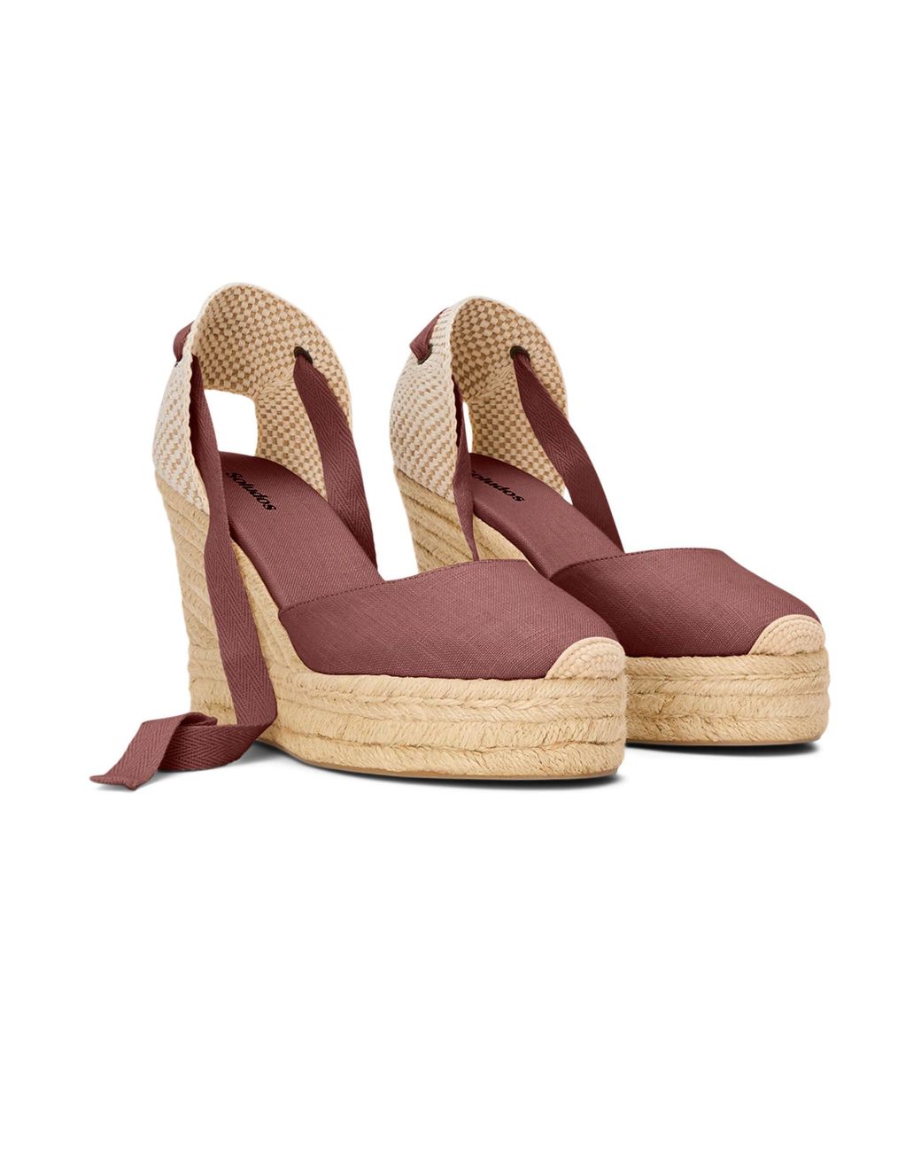 Soludos S Platform Wedge Espadrille Castano Brown 7 Medium Lyst