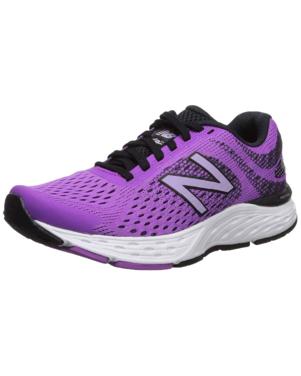 New Balance 680 V6 Running Shoe in Purple | Lyst