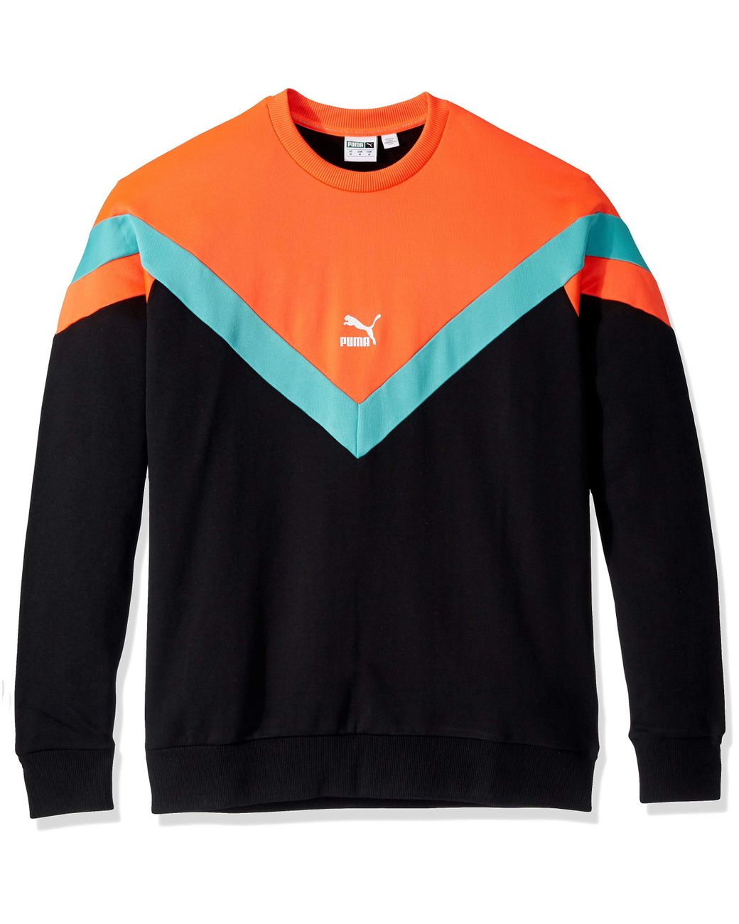 PUMA Iconic Mcs Crew Sweatshirt in Black for Men | Lyst