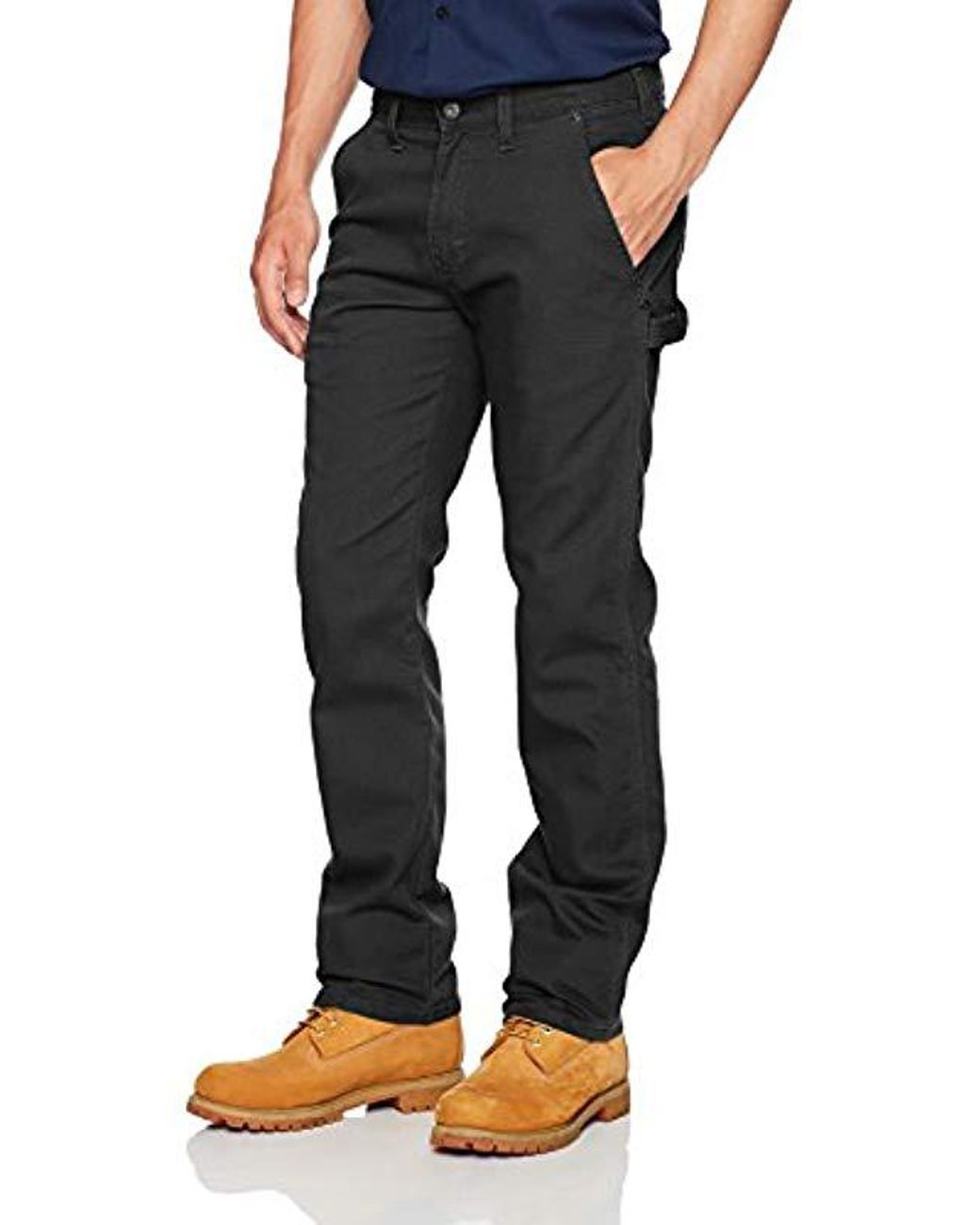 Dickies Cotton Stretch Duck Carpenter Pants in Black for Men - Save 43% ...