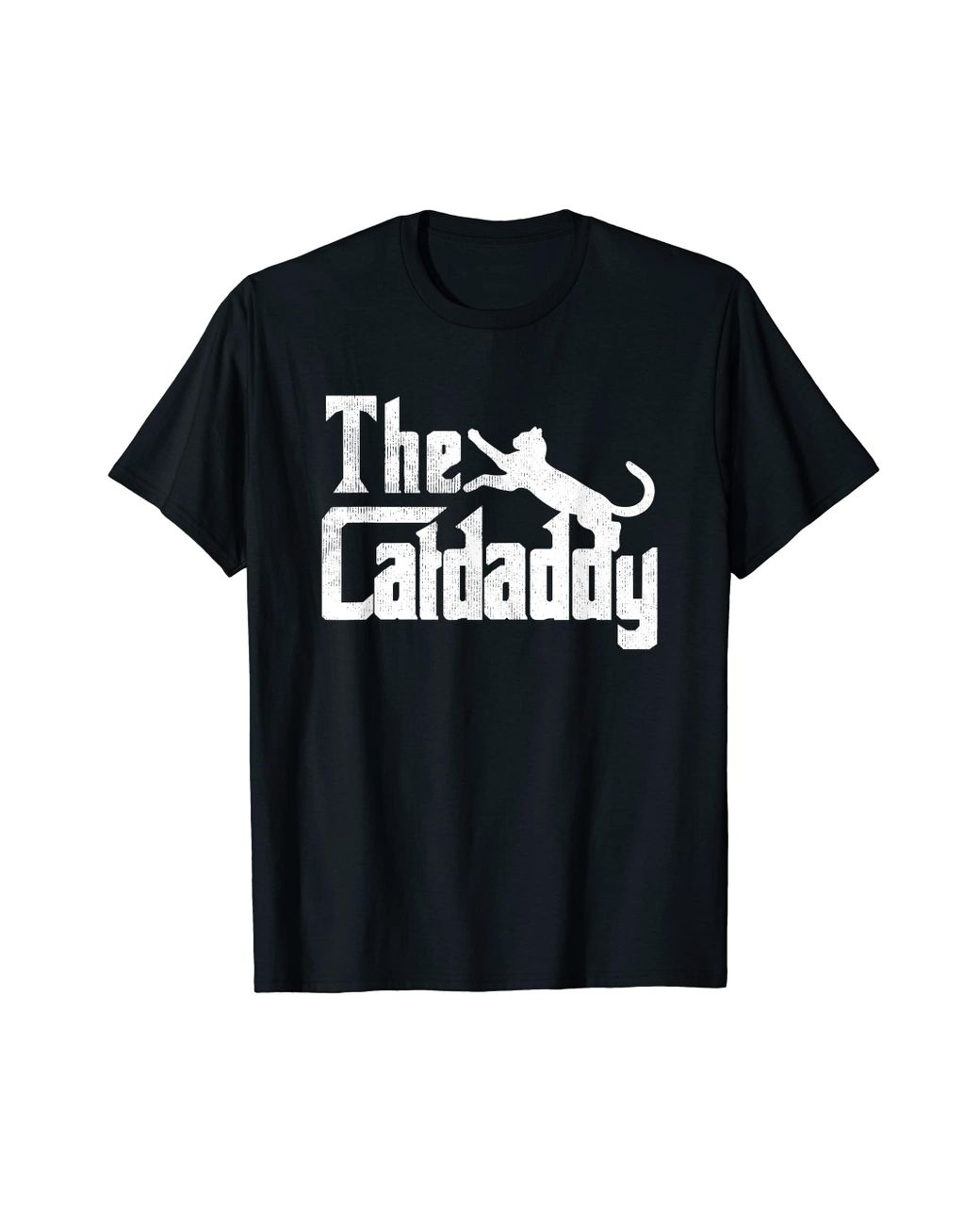 Caterpillar Father's Day 2023 Gift Meow Cat Daddy Tee Cat Dad Tshirt