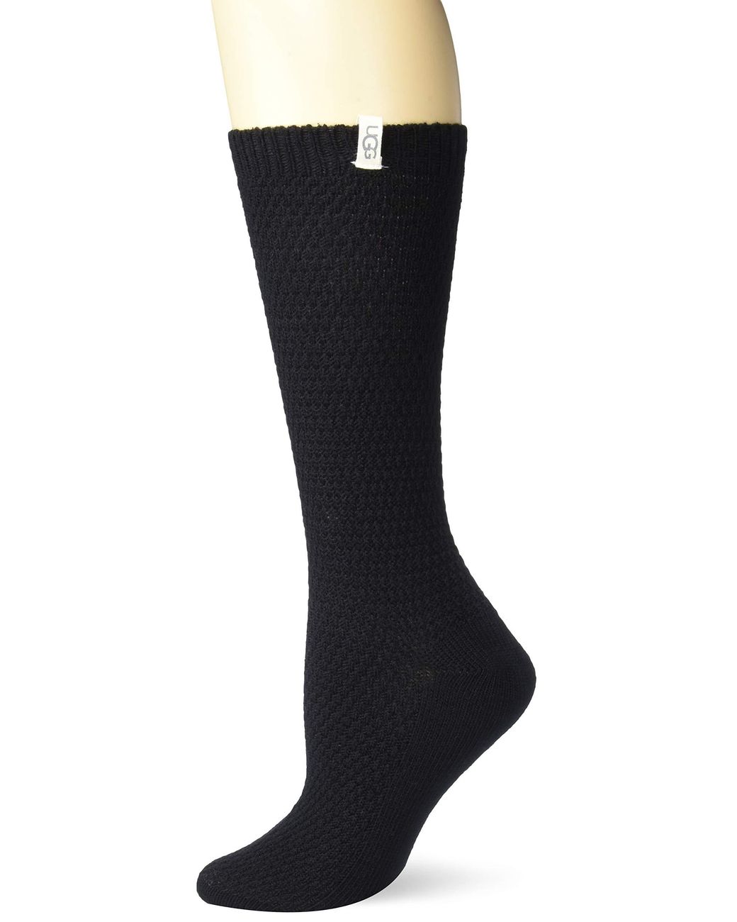 UGG Wool Classic Boot Sock in Black - Lyst