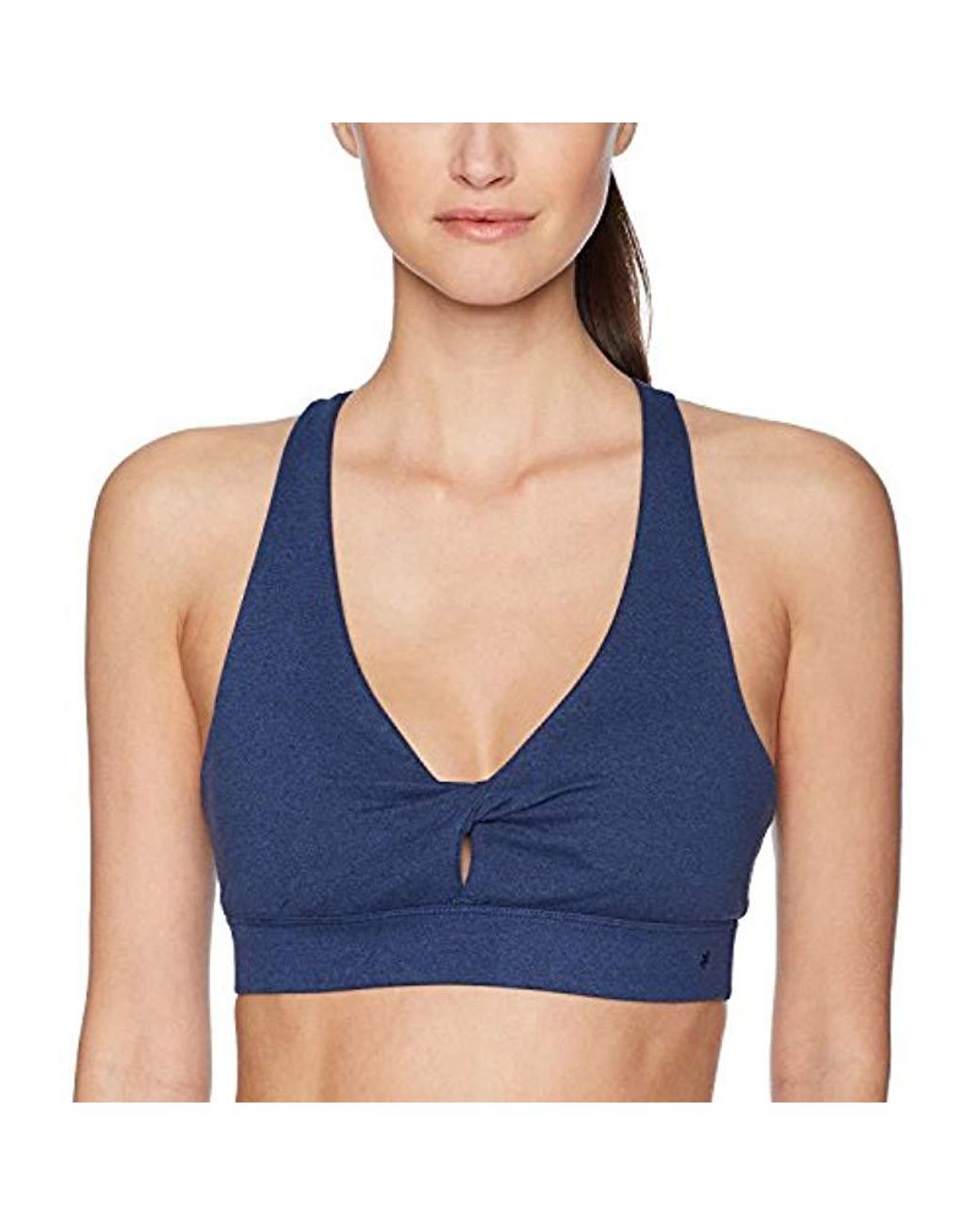 Splendid Women/'s Studio Yoga Racerback Strappy Cami Bra W// Removable Cups