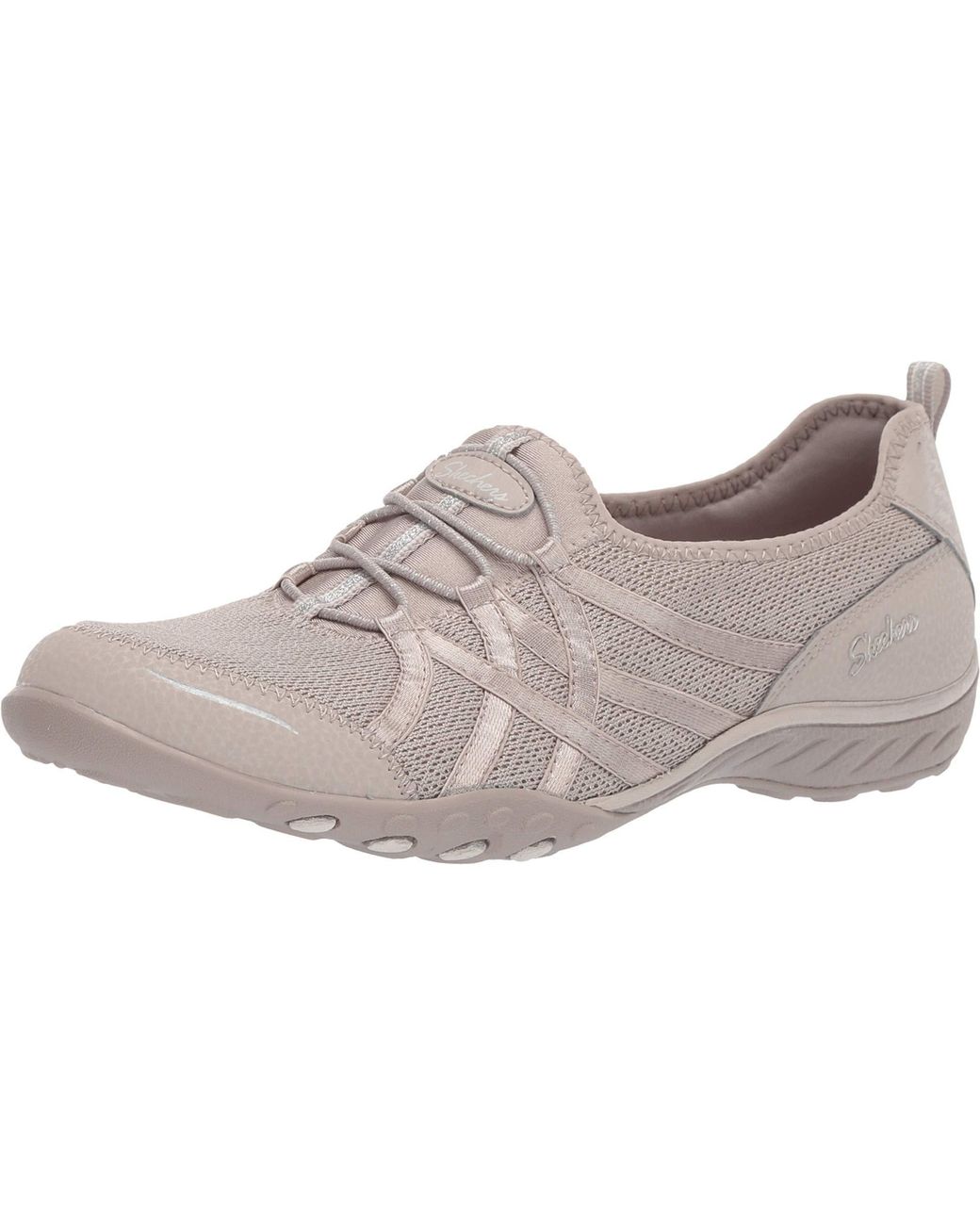 Skechers Satin Breathe Easy-envy Me Sneaker | Lyst