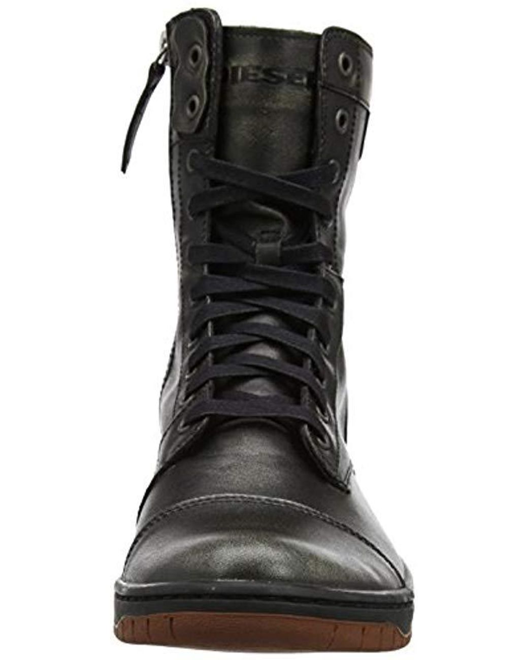 DIESEL Tatradium Basket Butch Zippy Boots in Black for Men | Lyst