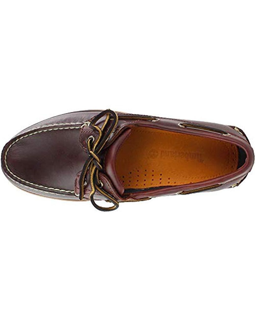 Timberland Classic 3 Eye Padded Boat Shoes in Brown for Men | Lyst