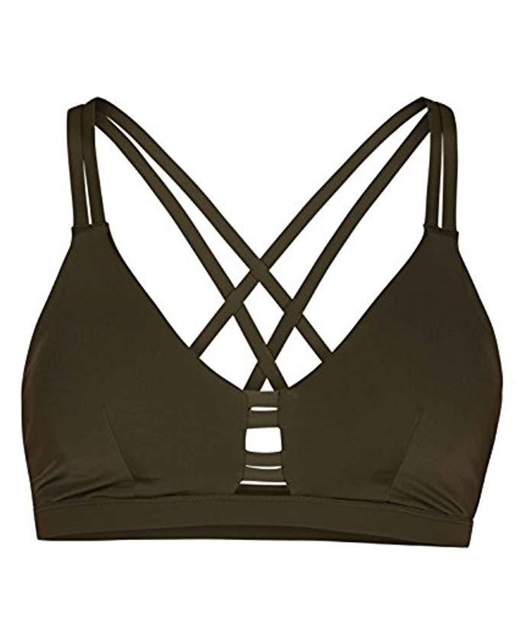 compression bikini top