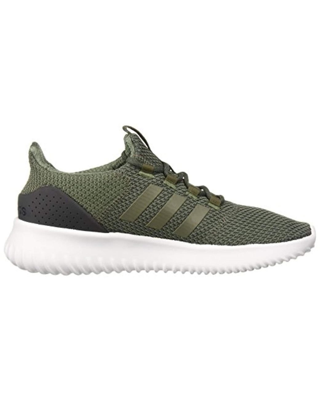 adidas Cloudfoam Ultimate Running Shoe in Green for Men | Lyst