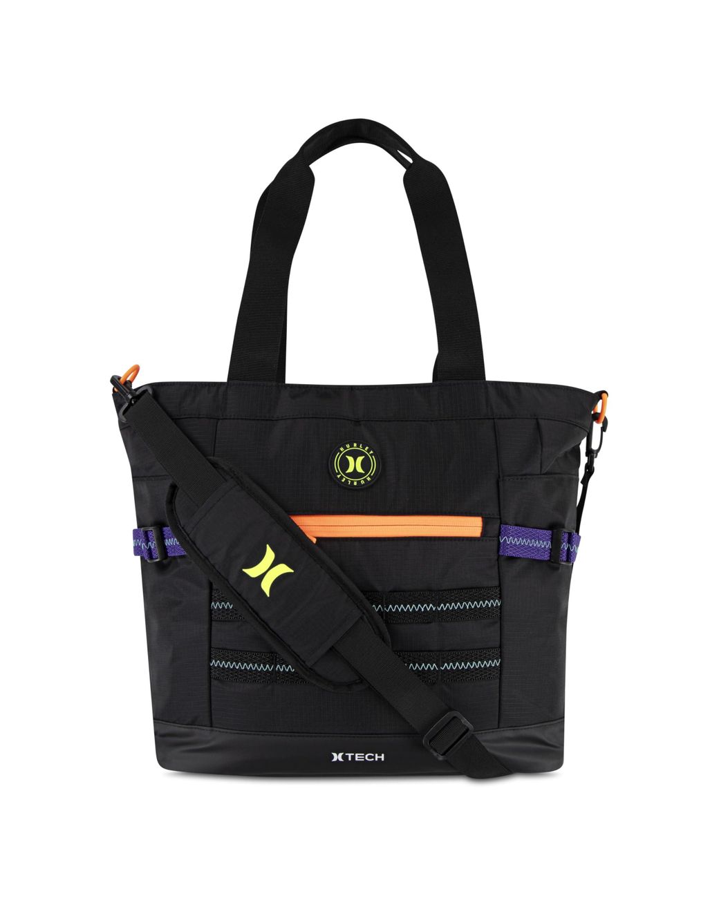 hurley-BlackMulti-Utility-Tote