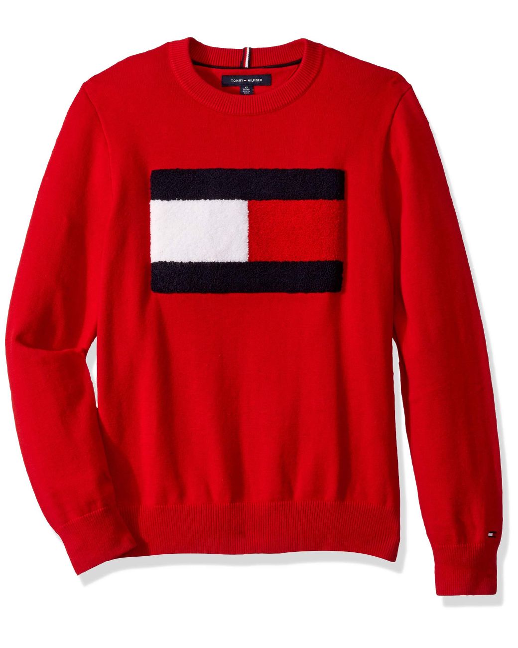 Cromoncent Mens Long Sleeve Striped Pullover Casual Crewneck Knitted Jumper Sweaters