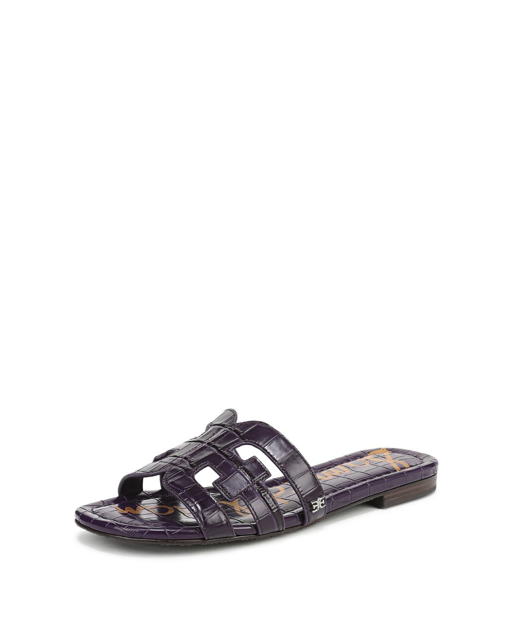 Sam Edelman Bay Flat Sandal Winter Violet in Blue | Lyst