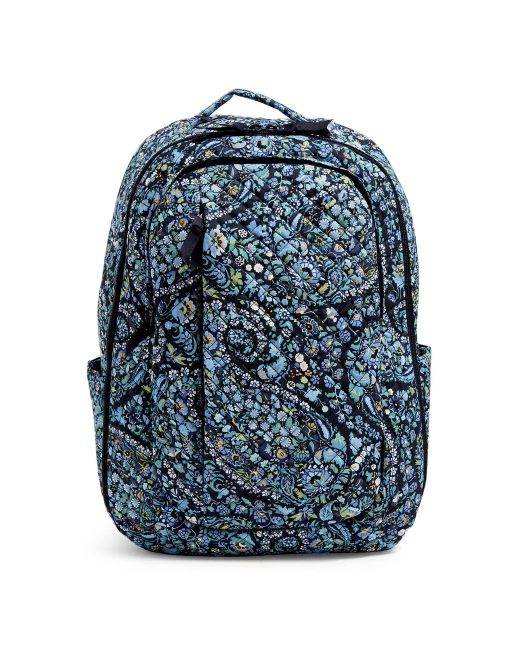 Vera Bradley Cotton Large Travel Backpack Travel Bag in Blue Lyst