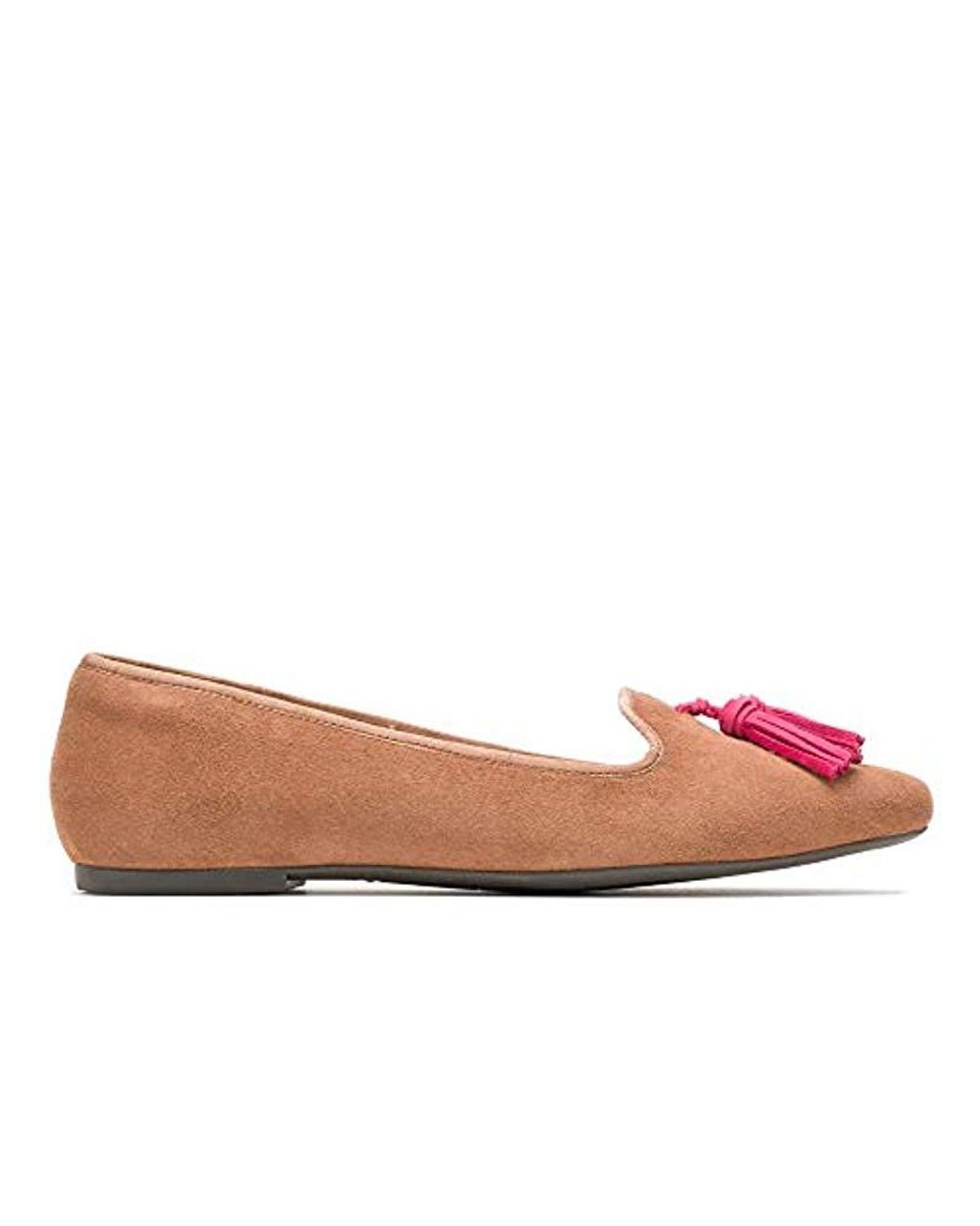 hush puppies women's sadie tassel slip on loafer flat