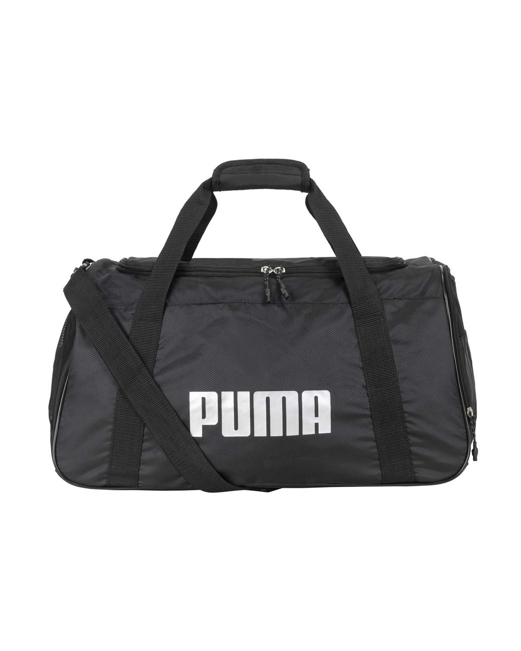 PUMA Unisex Adult Evercat Foundation Duffel Bags in Black/Silver (Black)  for Men - Save 19% | Lyst