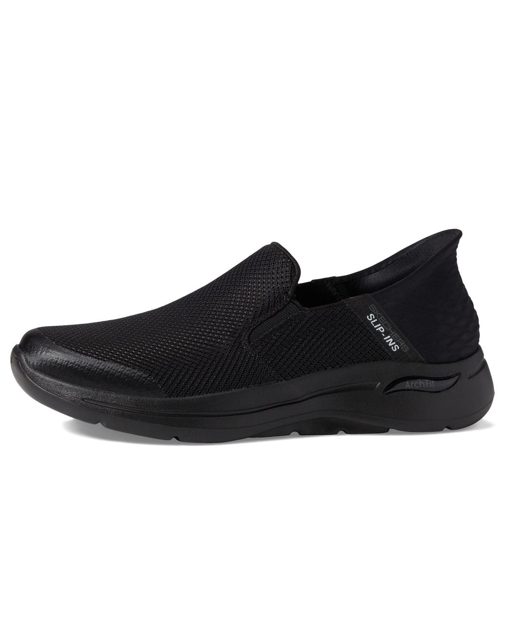 Skechers Gowalk Arch Fit Slip-ins-athletic Slip-on Casual Walking Shoes  With Air-cooled Foam Sneaker in Black for Men | Lyst