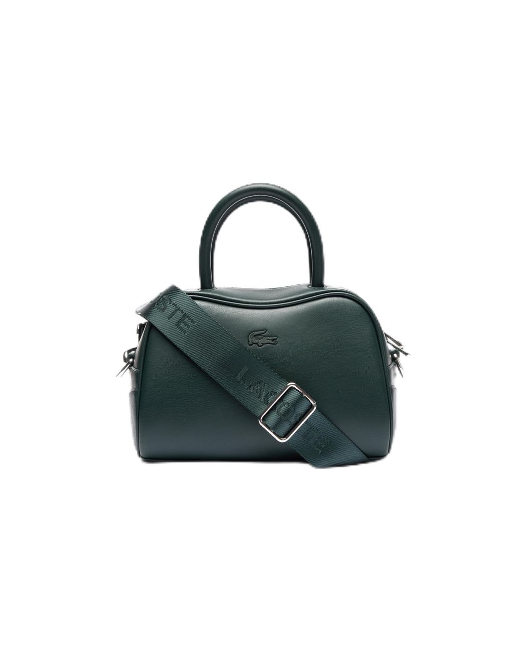 Lacoste Fashion Retro Mini Top Handle Bag in Green | Lyst