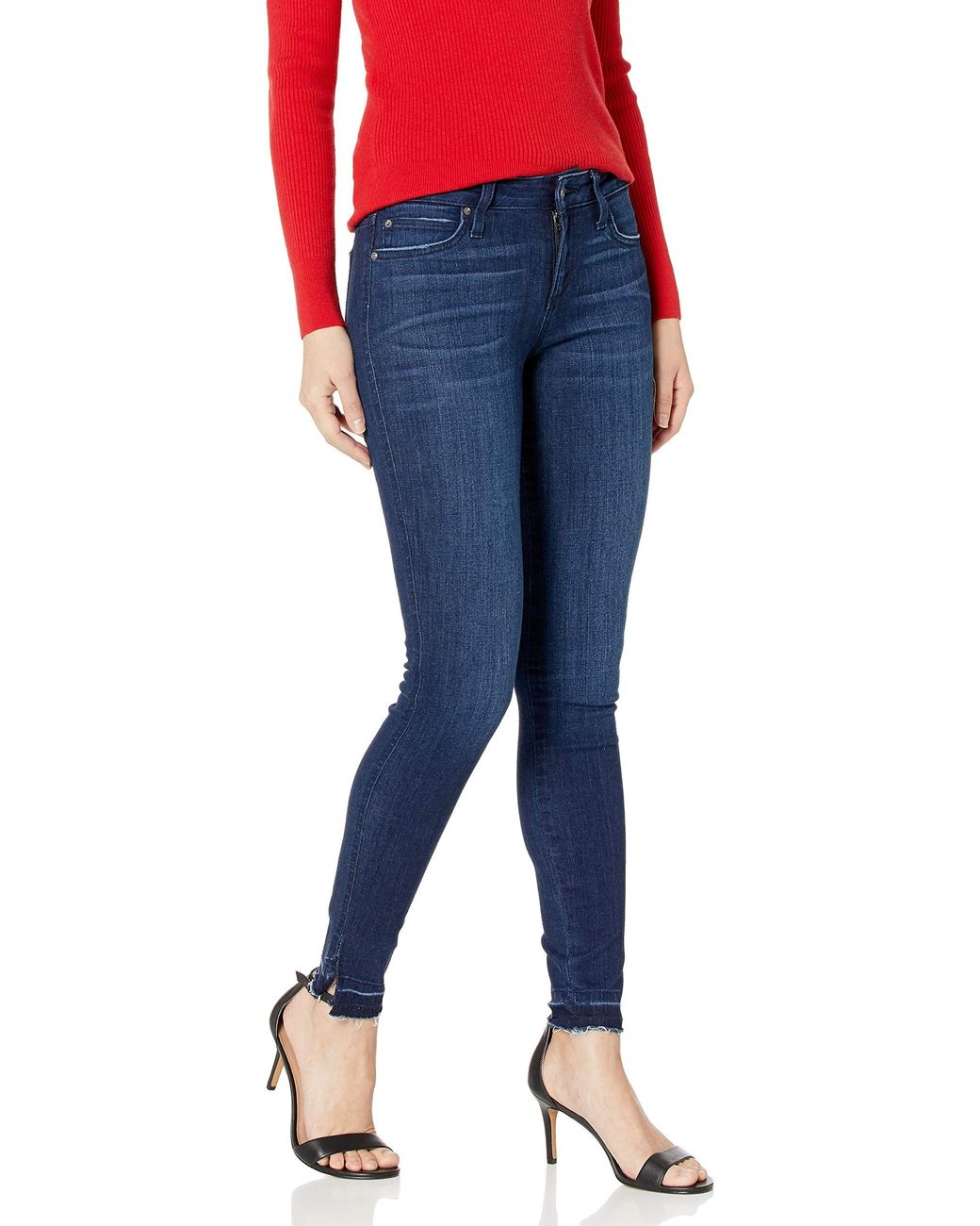 joe's jeans flawless the icon mid rise skinny ankle