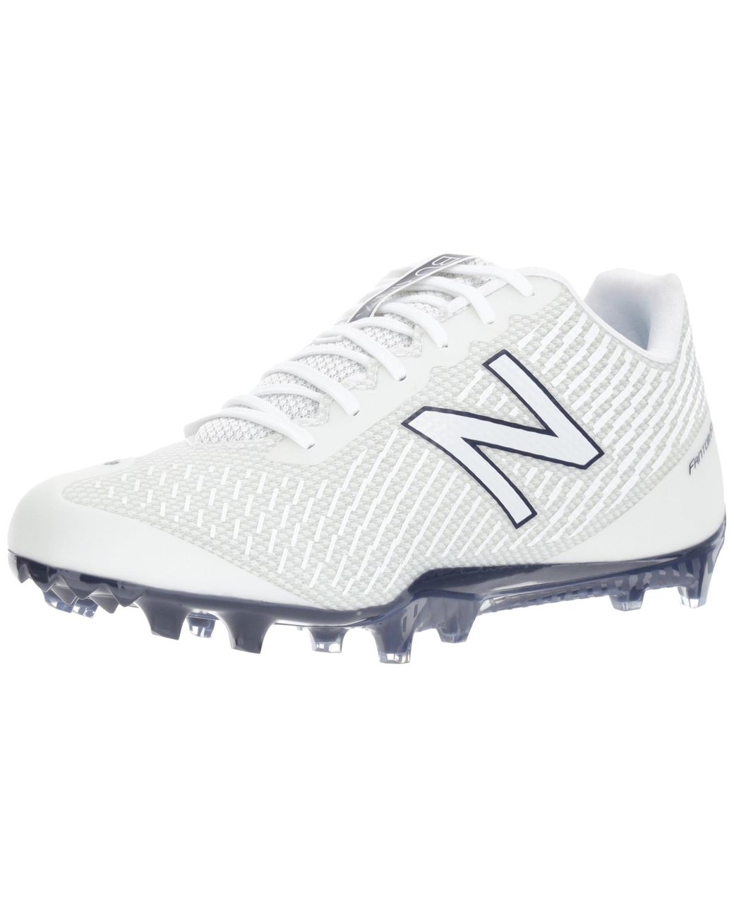 New Balance Burn Low Speed Lacrosse Shoe in White for Men Lyst