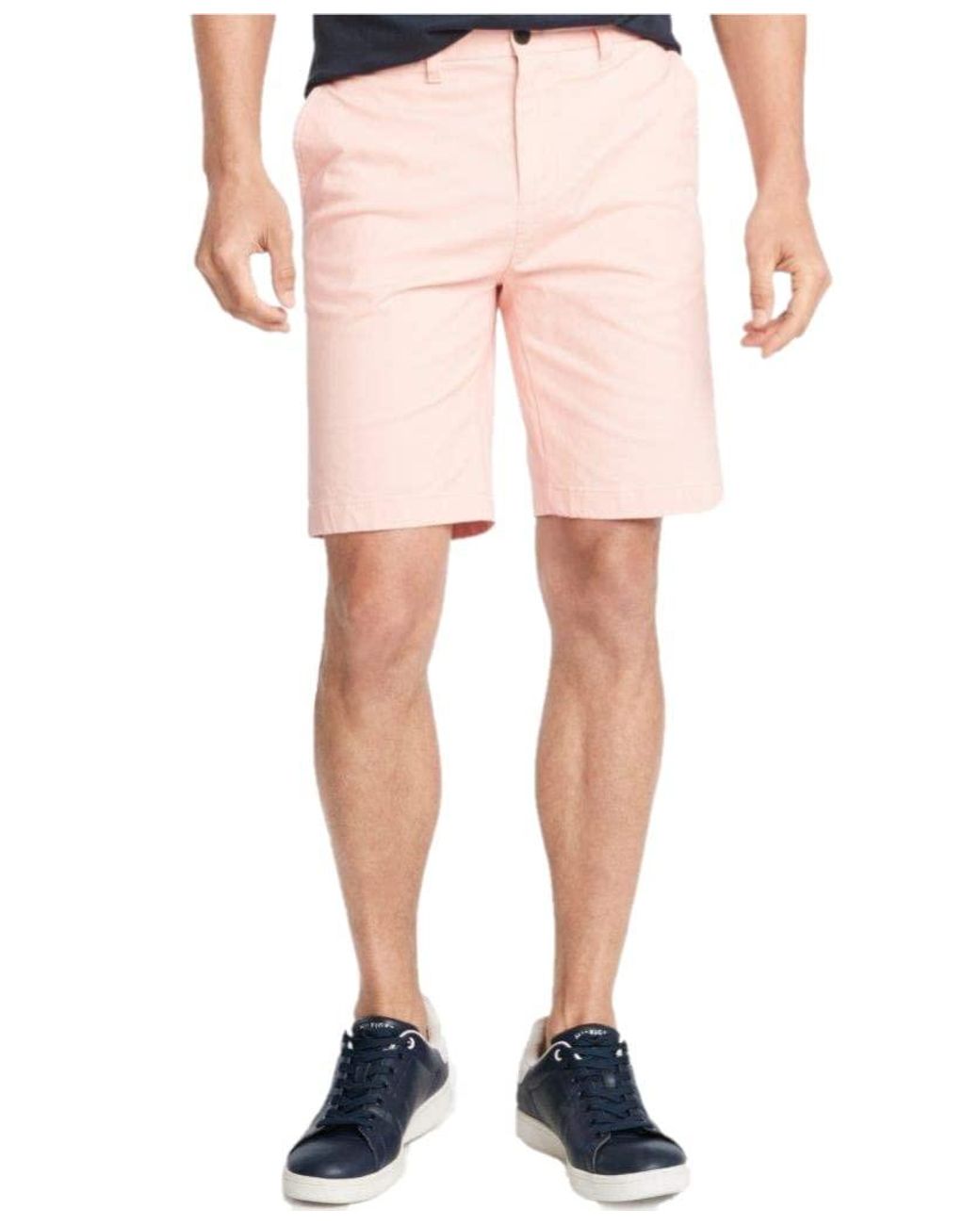 Tommy Hilfiger Cotton Mens Stretch 9" Inseam Chino Casual Shorts in Blossom  Pink (Pink) for Men - Save 51% | Lyst