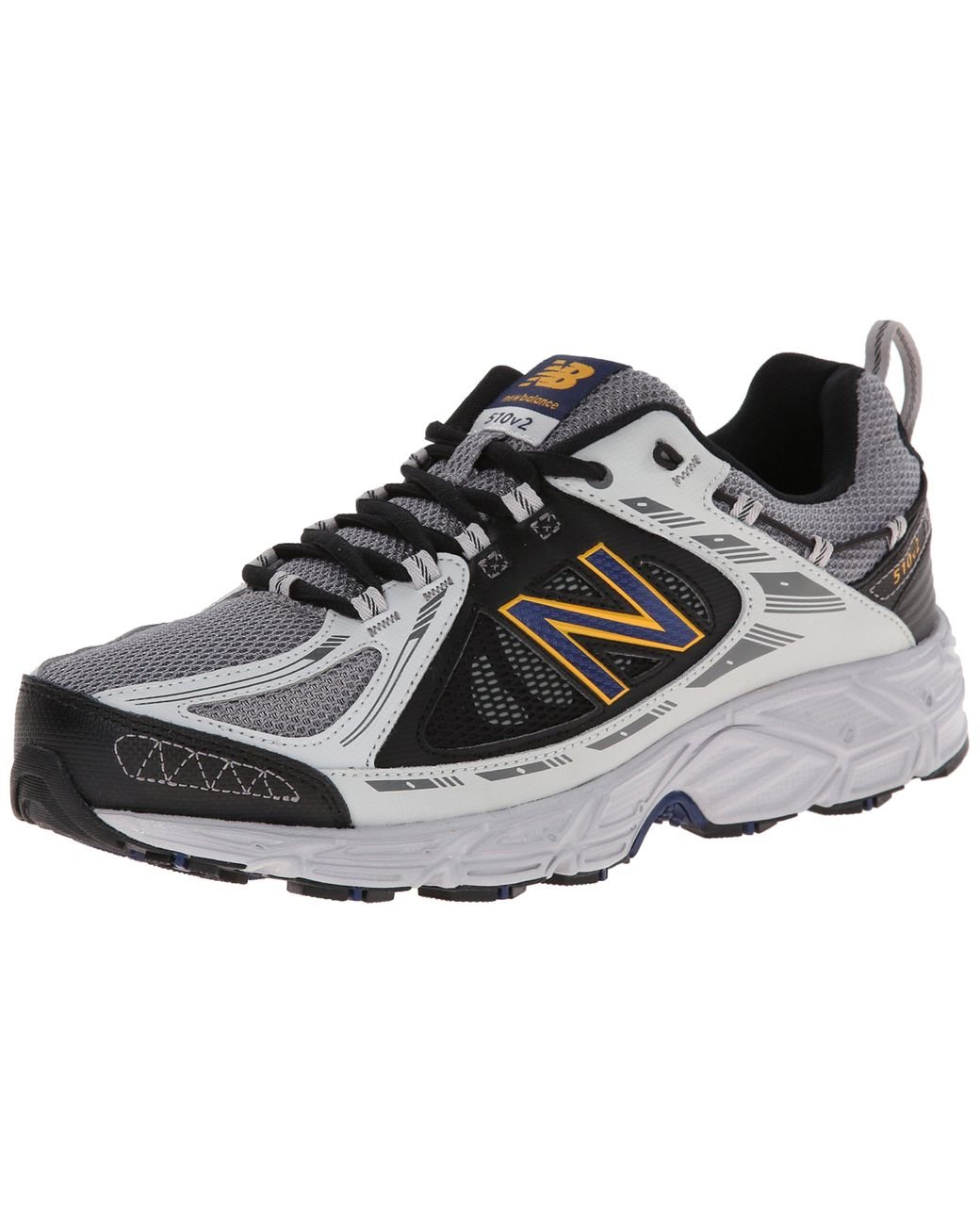 New Balance 510 V2 Trail Running Shoe in Black | Lyst