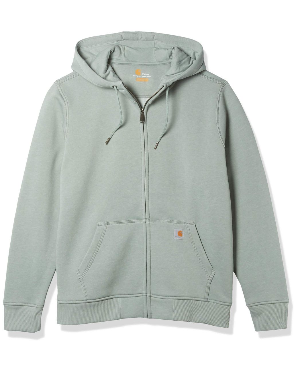 Carhartt Cotton Clarksburg Full Zip Hoodie in Green Lyst