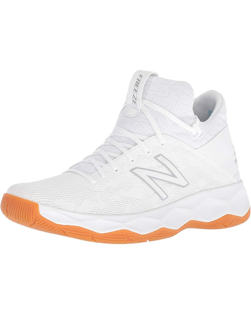 New Balance Freezelx 2.0 Box Lacrosse Shoe in White for