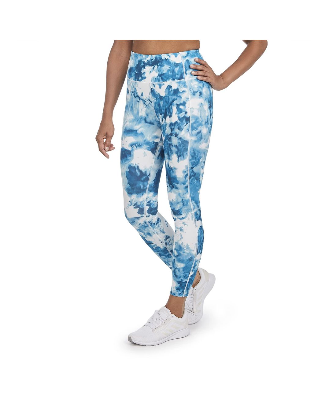 Danskin Ice Dye Printed 7/8 Legging in Blue | Lyst