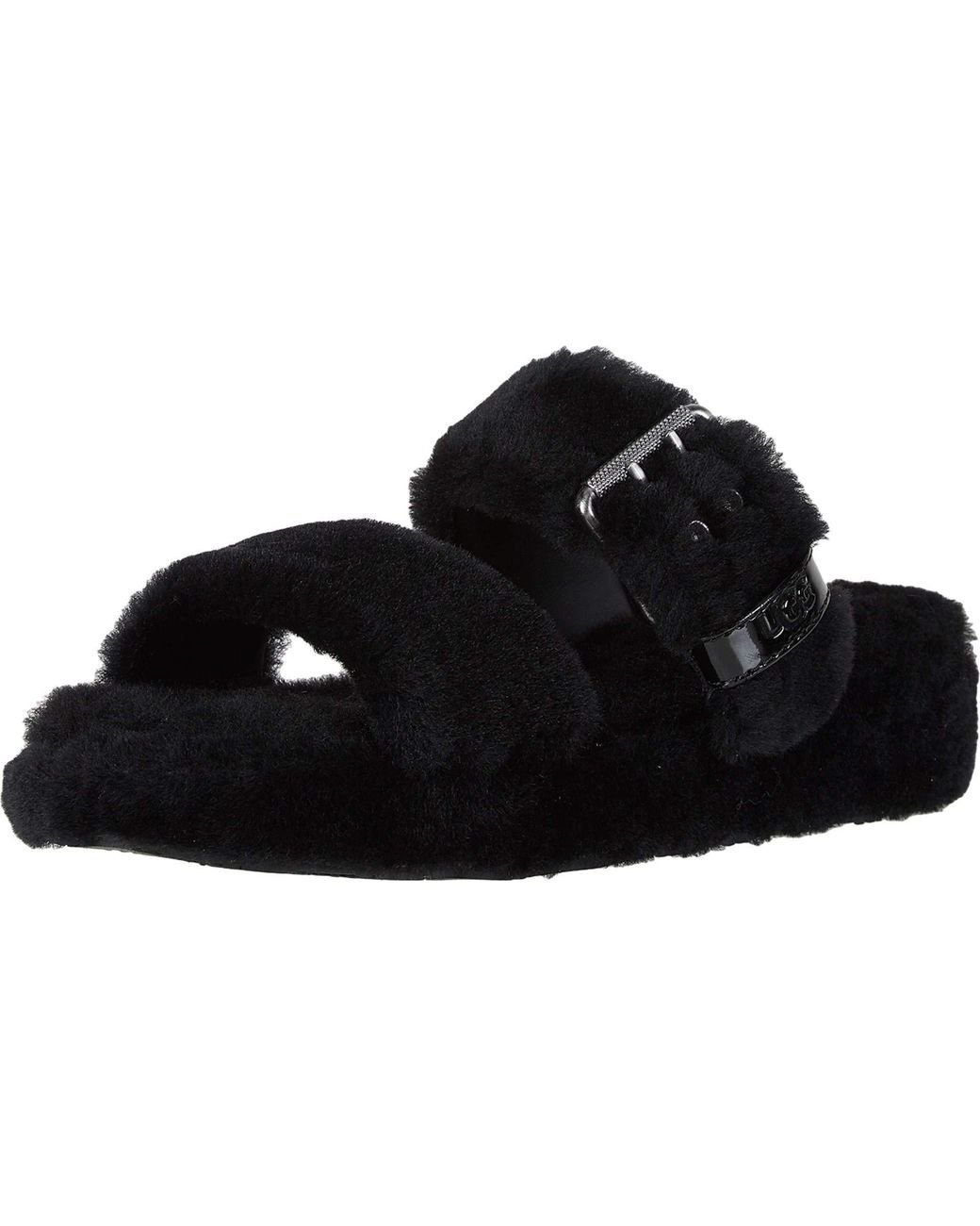 UGG Rubber Fuzz Yeah in Black - Save 51% | Lyst