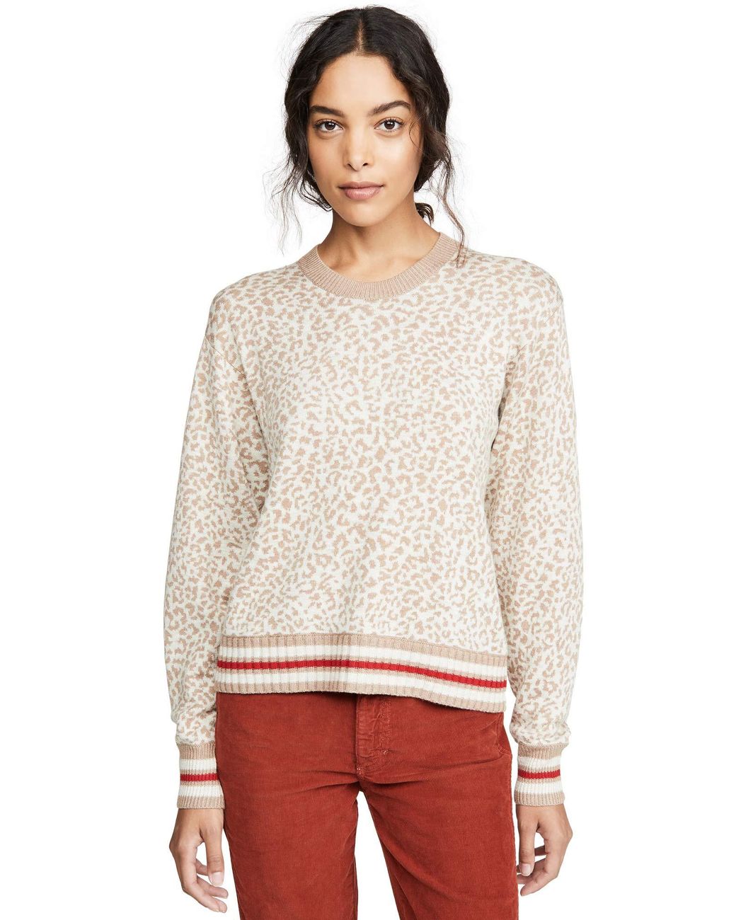 splendid leopard sweater