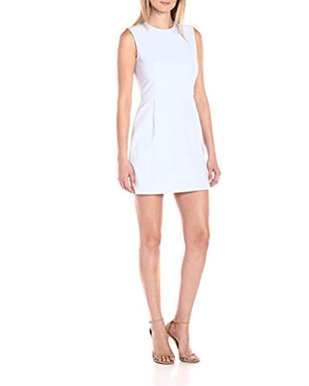 French Connection Womens Whisper Light Stretch Solid Mini Dress